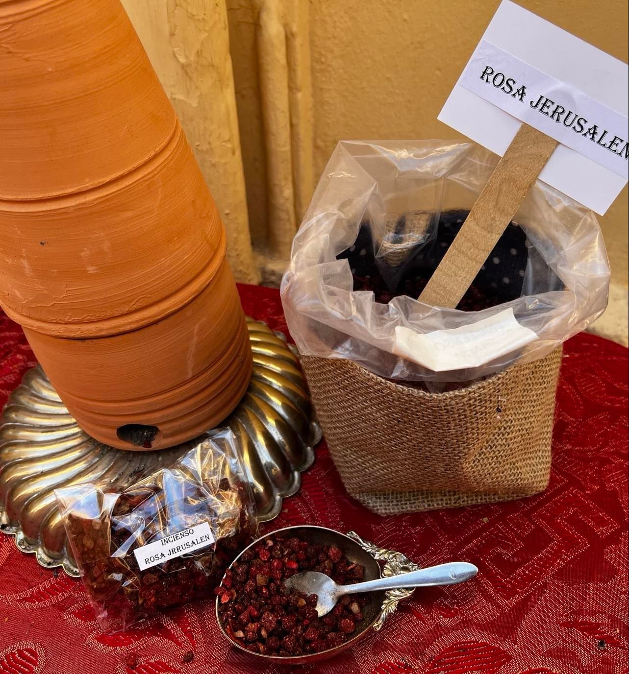 Incienso Rosa de Jerusalen - Inciensos, incensarios aromas naturales de  Semana Santa